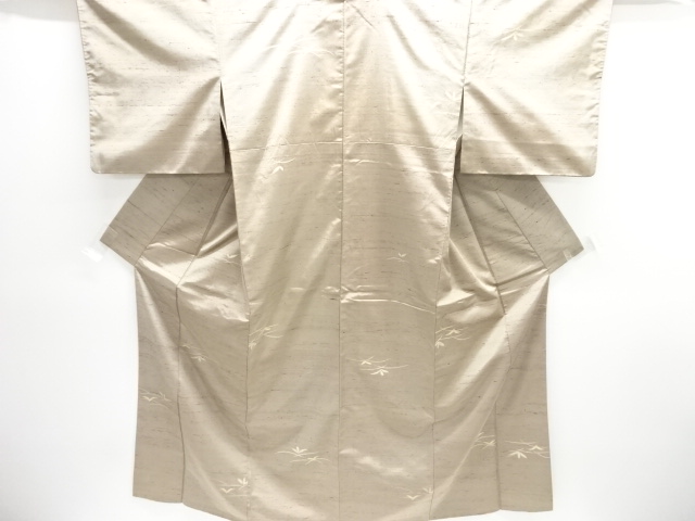 JAPANESE KIMONO / FUSHI TSUMUGI / WOVEN PLANTS